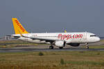Pegasus Airlines, TC-DCG, Airbus A320-216, msn: 6597,  Su , 14.August 2025, FRA Frankfurt, Germany.