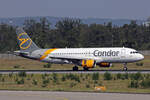 Condor, D-AICG, Airbus A320-212, msn: 957, 15.August 2025, FRA Frankfurt, Germany.
