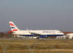 British Airway<s, Airbus A 320-232, G-EUYS, BER, 07.11.2025