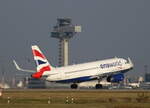 British Airways, Airbus A 320-232, G-EUYS, BER, 07.11.2025