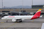 Iberia, EC-IZR, Airbus A320-214, msn: 2242, 'Urkiola',  19.Januar 2026, ZRH Zürich, Switzerland.