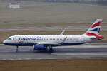 British Airways, G-EUYR, Airbus A320-232, msn: 5856, 23.Januar 2026, ZRH Zürich, Switzerland.