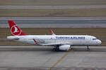 Turkish Airlines, TC-JTS, Airbus A320-232, msn: 7771, 23.Januar 2026, ZRH Zürich, Switzerland.