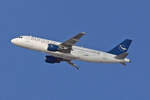 Syrianair, YK-AKH, Airbus A320-212, msn: 1402, 31.Januar 2026, DXB Dubai, VAE.