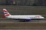 British Airways, G-EUUU, Airbus A320-232, msn: 3351, 07.März 2026, ZRH Zürich, Switzerland.