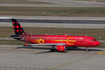 Brussels Airlines, OO-SNO, Airbus A320-214, msn: 3831,  Belgian Icons - Red Devils / Red Flames , 07.März 2026, ZRH Zürich, Switzerland.