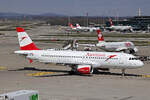 Austrian Airlines, OE-LBI, Airbus A320-214, msn: 1937,  Marchfeld , 03.April 2026, ZRH Zürich, Switzerland.