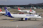 Aegean Airlines, SX-DVW, Airbus A320-232, msn: 3785,  Nikos Kazantzakis , 03.April 2026, ZRH Zürich, Switzerland.