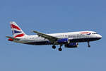 British Airways, G-EUUM, Airbus A320-232, msn: 1907, 23.April 2026, ZRH Z�rich, Switzerland.