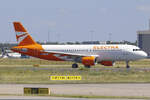Electra Airways Airbus A320-214 LZ-EAH rollt zum Start in Frankfurt 13.6.2026