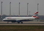 British Airways, Airbus A 320-232, G-EUUB, BER, 12.04.2026
