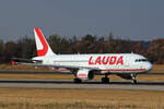 Lauda Europe, 9H-LOS, Airbus A320-214, msn: 3153, 15.August 2026, BSL Basel - M�hlhausen, Switzerland.