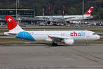 Chair Airlines, HB-JOO, Airbus A320-214, msn: 4092, 03.Oktober 2026, ZRH Z�rich, Switzerland.