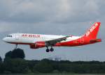 Air Berlin, D-ALTL (mittlere AB-Lackierung), Airbus A 320-200, 2010.08.28, DUS, Dsseldorf, Germany