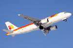 Iberia Airbus A 320-214 EC-JSK Flughafen Mnchen 29.01.2011
