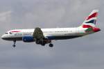 British Airways, G-EUYL, Airbus, A320-232, 18.06.2011, BCN, Barcelona, Spain           