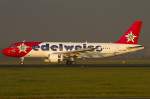 Edelweiss Air, HB-IHY, Airbus, A320-214, 29.10.2011, AMS, Amsterdam, Netherlands        