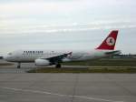 Ein A320 der Turkish Airlines am 27.05.08 in Hamburg
