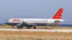 Airbus A320-214 OE-LBR, RHO Flughafen Rhodos, AUA (OS) Lauda Air (30.09.2007)