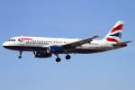 British Airways, G-EUUS, Airbus, A320-232, 14.09.2012, BCN, Barcelona, Spain 




