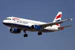 British Airways, G-EUUT, Airbus, A320-232, 14.09.2012, BCN, Barcelona, Spain             