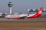 Air Berlin, D-ABML, B737-86J(W) bei der Landung in MUC aus Tel Aviv (TLV)  16.03.2013