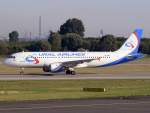 Ural A-320 VP-BQY beim Takeoff auf 23L in DUS / EDDL / Düsseldorf am 05.08.2007