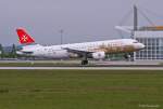 Air Malta, 9H-AEO  Isla - Citta Invicta , A320-214 bei der Landung in MUC aus Malta (MLA) 18.05.2012
