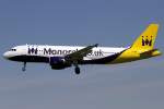 Monarch Airlines, G-MRJK, Airbus, A320-214, 01.05.2013, BCN, Barcelona, Spain         