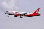 Air Berlin, D-ABFN, A320-214 im Landeanflug in MUC aus Dsseldorf (DUS) 21.05.2013