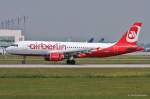 Air Berlin, D-ABFO, A320-214 bei der Landung in MUC aus Palma de Mallorca (PMI) 18.06.2013