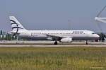 Aegean Airlines, SX-DVW  Nikos Kazantzakis , A320-232 beim Start in MUC nach Athen (ATH) 19.06.2013