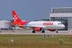9H-AEK  San Giljan , Air Malta, A320-214 beim Start in MUC nach Malta (MLA) 17.07.2013