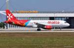 9H-AEP  Nadar  / Air Malta / A320-214 beim Start in MUC nach Malta (MLA) 16.08.2013