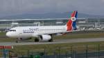Yemenia - Yemen Airways Airbus A320-233 7O-AFB am 15.09.2012 in Frankfurt.