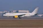 EC-KLT / Vueling / A320-216 beim Start in MUC nach Barcelona (BCN) 01.02.2014