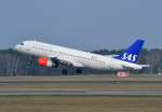 OY-KAT SAS Scandinavian Airlines Airbus A320-232    24.03.2014 Start in Tegel