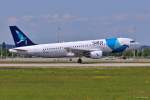 CS-TKO  Diaspora  / SATA Int'l. / A320-214 in MUC bei der Landung aus Porto (OPO) 20.05.2014