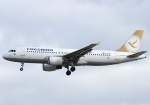 Freebird Airlines, TC-FBH, Airbus, A 320-200 (goldenes Seitenleitwerk/Tail), 18.04.2014, FRA-EDDF, Frankfurt, Germany        