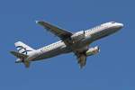 SX-DVG  Ethos  / Aegean Airlines / A320-232 in MUC im Steigflug nach Thessaloniki (SKG) 04.06.2014