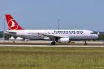TC-JPJ  Edremit  / Turkish Airlines / A320-232 beim Start in MUC nach Istanbul (IST) 07.06.2014