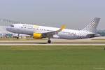 EC-MAI / Vueling / A320-214(W) in MUC bei der Landung aus Malaga (AGP) 10.06.2014
