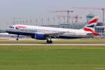 G-EUUA / British Airways / A320-232 in MUC bei der Landung aus London (LHR) 10.06.2014