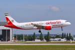 D-ABDU / Air Berlin / A320-214 vor der Landung in MUC aus Thessaloniki (SKG) 12.06.2014