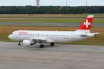 HB-JLQ Swiss Airbus A320-214   zum Start in Tegel am 26.06.2014