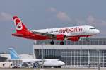 D-ABDO / Air Berlin / A320-214 vor der Landung in MUC aus Alicante (ALC) 18.06.2014