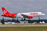 9H-AEP  Nadur  / Air Malta / A320-214 vor der Landung in MUC aus Malta (MLA) 18.06.2014