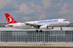 TC-JPA  MUS  / Turkish Airlines / A320-232 vor der Landung in MUC aus Istanbul (IST) 01.07.2014