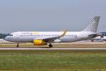 EC-LZF / Vueling / A320-232(W) beim Start in MUC nach Barcelona (BCN) 03.07.2014