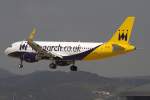 Monarch Airlines, G-ZBAA, Airbus, A320-214, 02.06.2014, BCN, Barcelona, Spain             